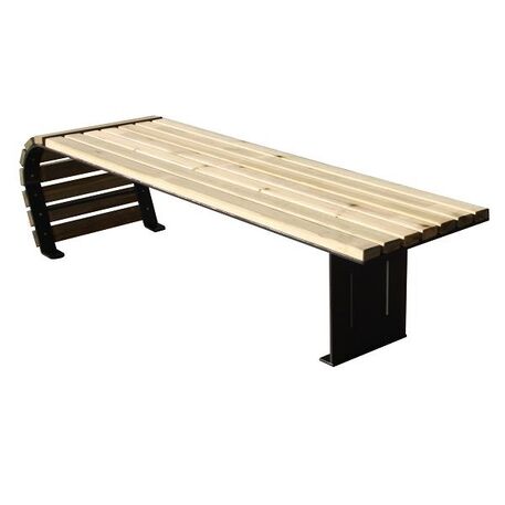 Metal bench 'CONTOURE'