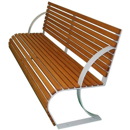Metal bench 'DIAMANTE'