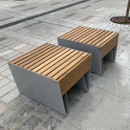 Metal bench 'Dresda'