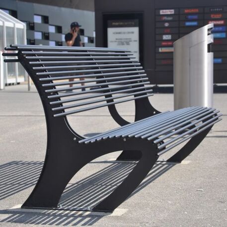 Metal bench 'KOPER'
