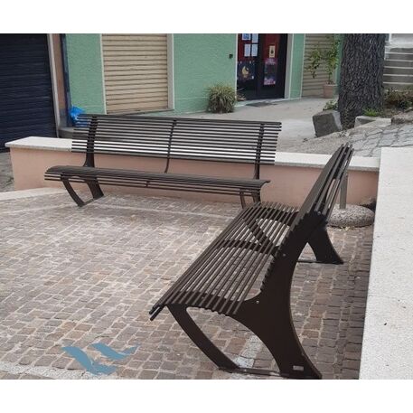 Metal bench 'KOPER'