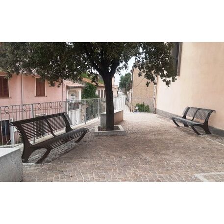 Metal bench 'KOPER'