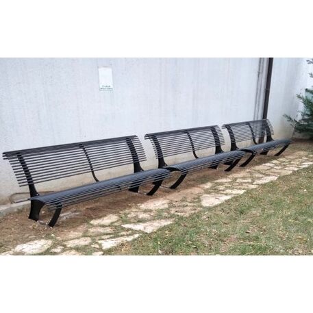 Metal bench 'KOPER'
