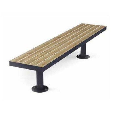 Metal bench 'MODERNA'