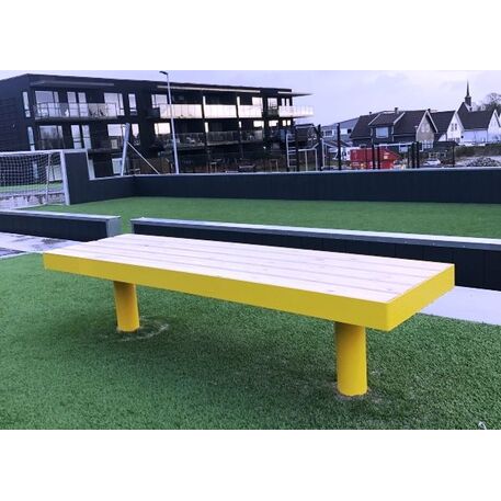 Metal bench 'MODERNA'