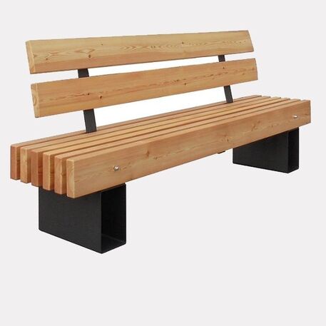 Metal bench 'PORTO'