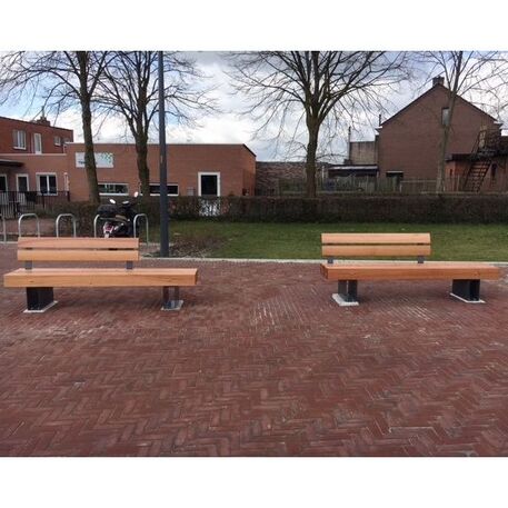 Metal bench 'PORTO'