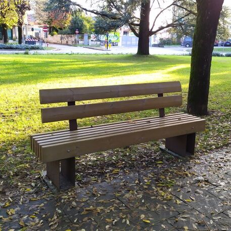Metal bench 'PORTO'
