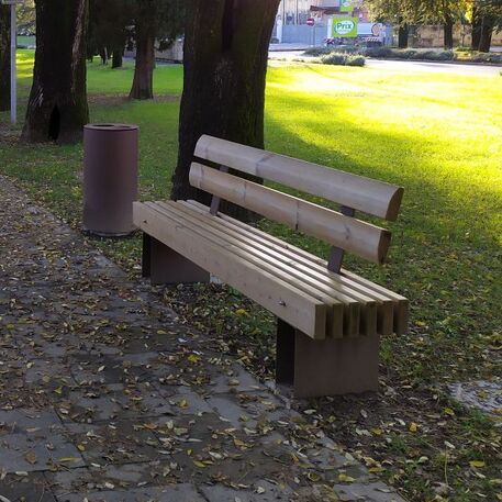 Metal bench 'PORTO'