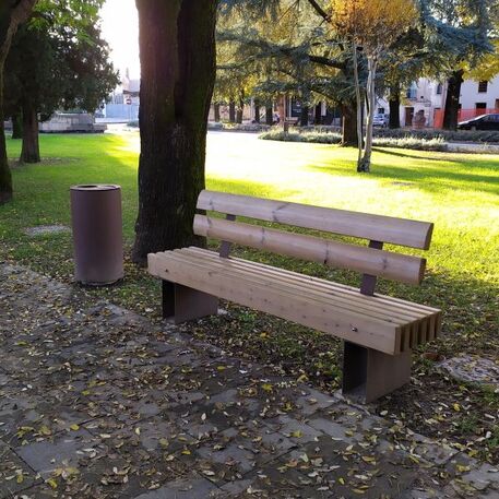 Metal bench 'PORTO'