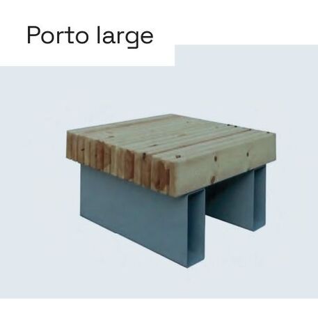 Metal bench 'Porto Large'