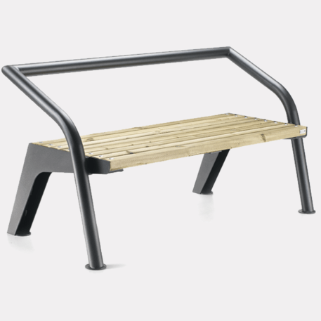 Metal bench 'QUEEN'