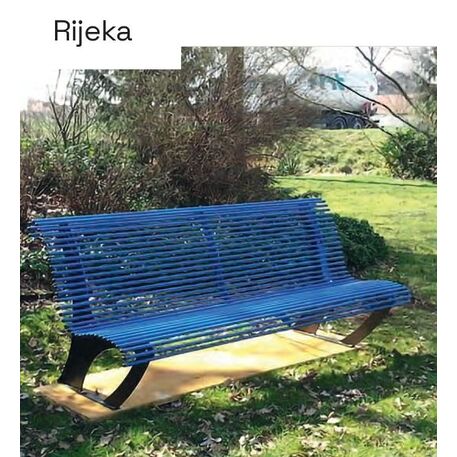 Metal bench 'RIJEKA'