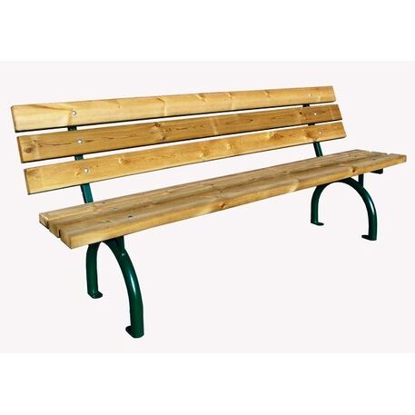 Metal bench 'Riviera Wood'
