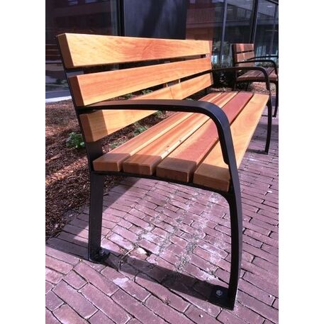Metal bench 'SENIOR'