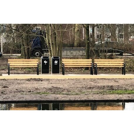 Metal bench 'SENIOR'