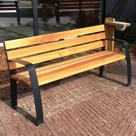 Metal bench 'SENIOR'