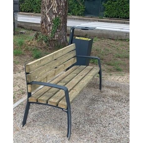 Metal bench 'SENIOR'