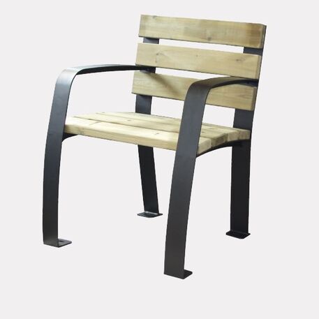 Metal bench 'SENIOR'