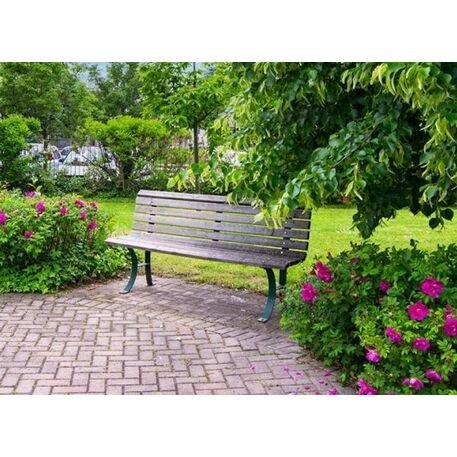 Metal bench 'Siesta'