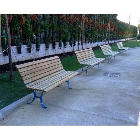 Metal bench 'Siesta'