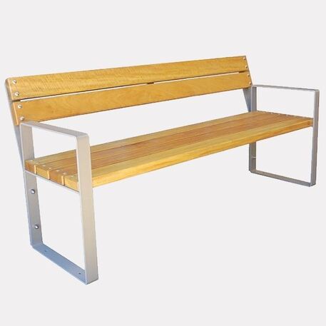 Metal bench 'SIMPLY'