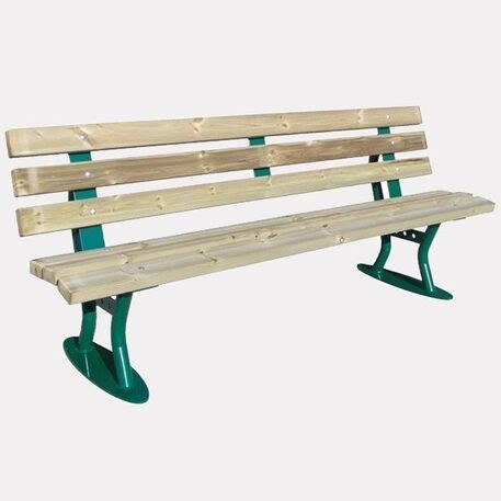 Metal bench 'Village'