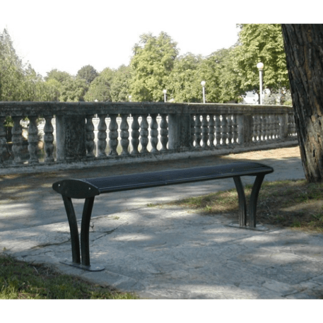 Metal bench 'TAURI'