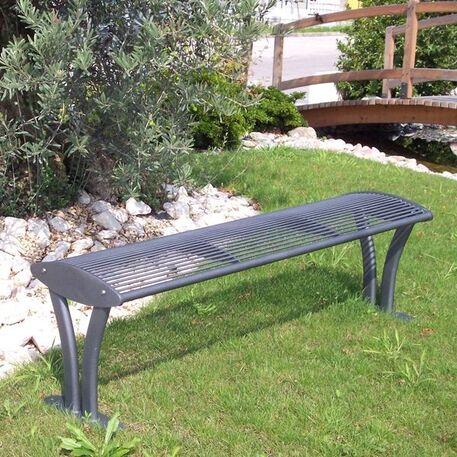 Metal bench 'TAURI'