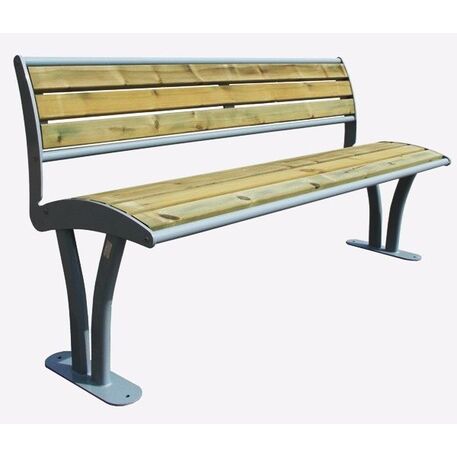 Metal bench 'TAURI'