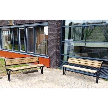 Metal bench 'TAURI'