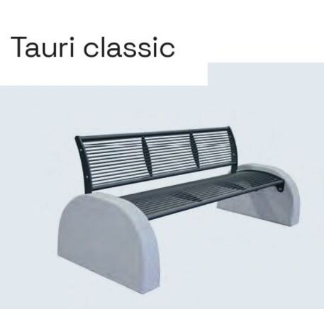 Concrete bench 'TAURI CLASSIC'