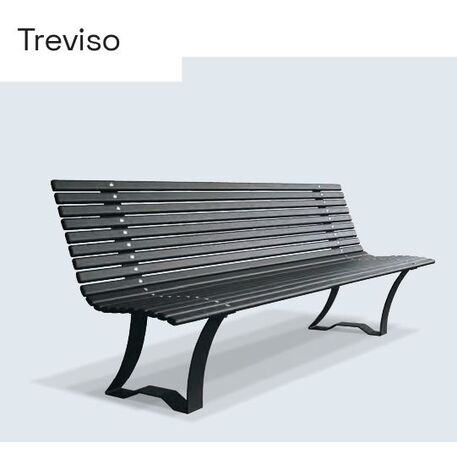 Metal bench 'TREVISO'
