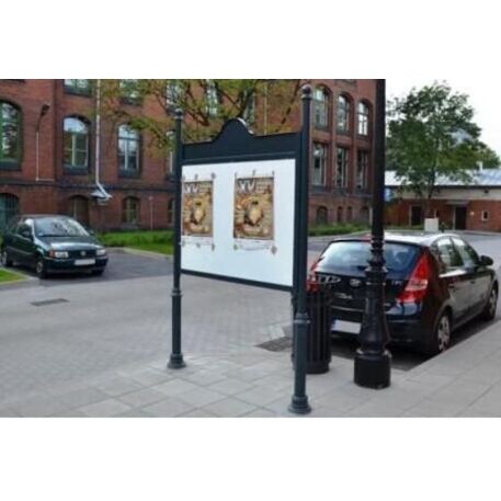 Information stand / Display board 'Agora Big'
