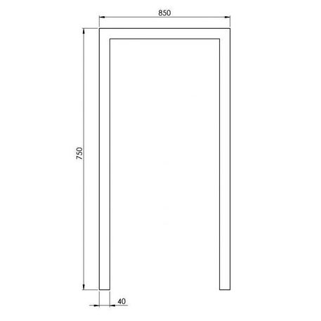 Bicycle parking racks 'Modern_4105'
