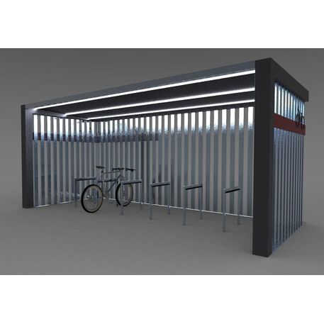Shelter for bicycles 'STF/22-11-02/MDL'