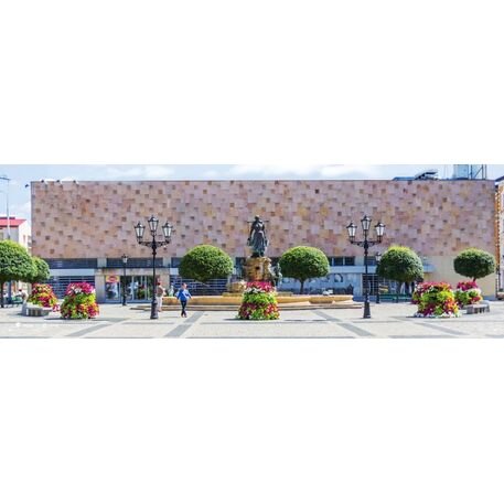 Metallpyramide von Outdoor-Blumentöpfen für Städte 'H-1200mm / 6 Stk.'
