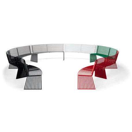 Metal bench 'Zeroquindici.015/Bench'