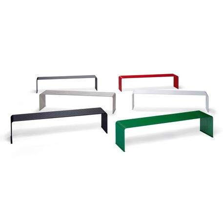 Metal bench 'Zeroquindici.015/Flat Bench'