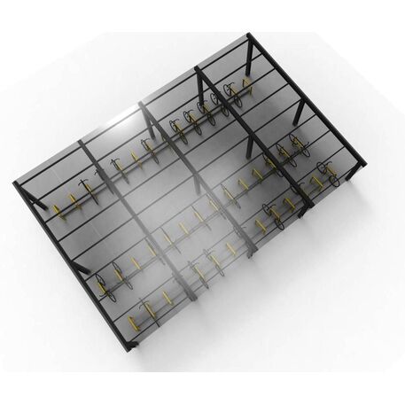 Shelter for bicycles 'STF/20-11-18/MDL'