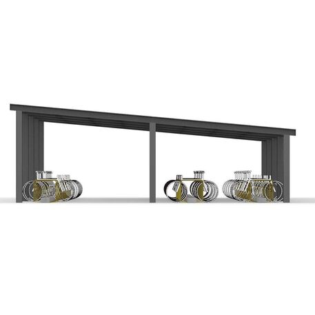 Shelter for bicycles 'STF/20-11-18/MDL'