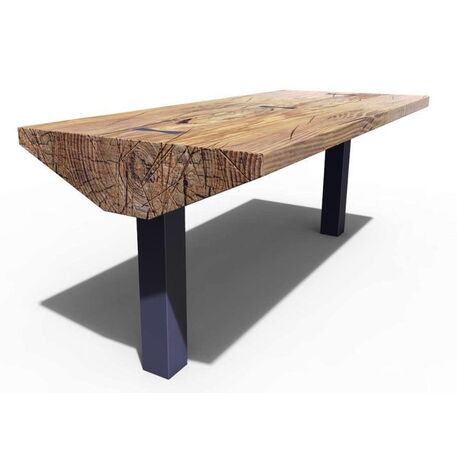 Tisch aus massiver Eiche 'STF/22-13-12 /MDL'