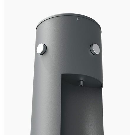 Outdoor drinking fountains of metal 'Linea / Round'