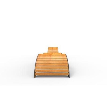Metal bench without backrest 'IROKO_STF/13-02-65MDL'