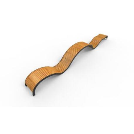 Metal bench without backrest 'IROKO_STF/13-02-65MDL'