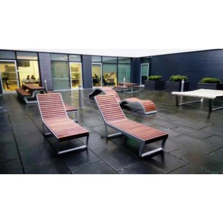 Metal bench without backrest 'IROKO_STF/13-02-65MDL'