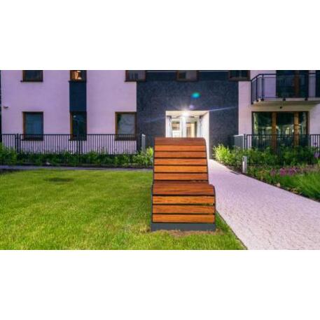 Metal bench without backrest 'IROKO_STF/13-02-65MDL'