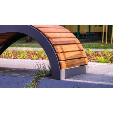 Metal bench without backrest 'IROKO_STF/13-02-65MDL'