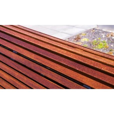 Metallbank mit Rückenlehne 'IROKO_STF/18-04-83MDL'