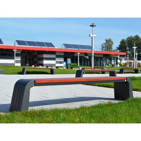 Betonbank ohne Rückenlehne 'Vega design'